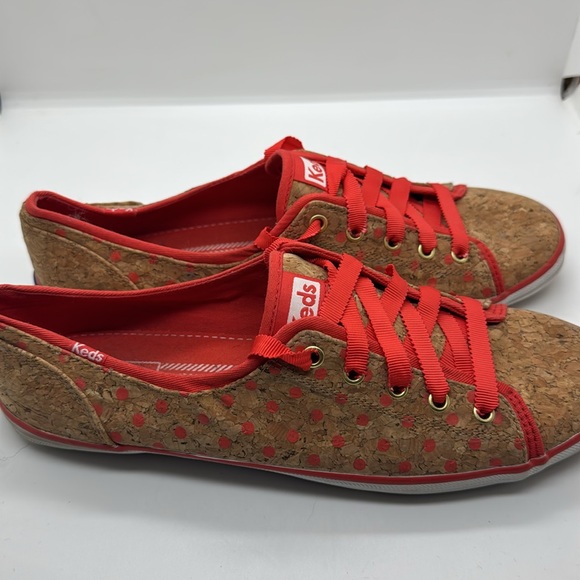 Women’s Keds Boat shoes (cork and canvas) Size 9 - Picture 3 of 9